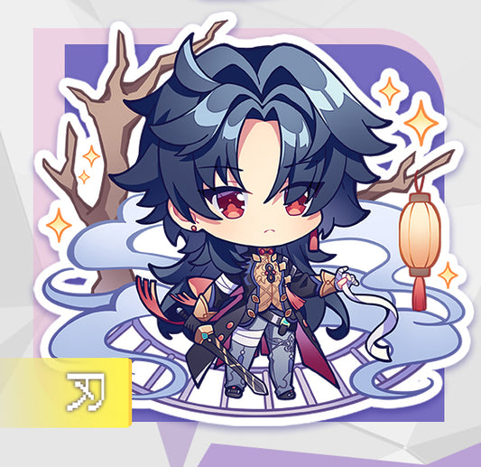 Honkai Star Rail Double sided Acrylic Keychain Charm Volume.1