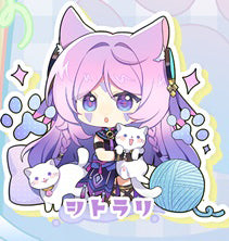 Genshin Impact Double Sided Acrylic Keychain Charm Volume.33