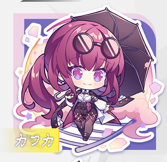Honkai Star Rail Double sided Acrylic Keychain Charm Volume.1