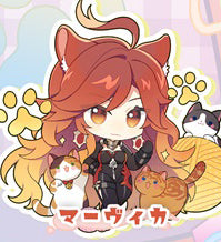 Genshin Impact Double Sided Acrylic Keychain Charm Volume.33