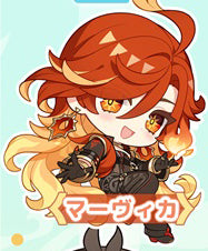 Genshin Impact Double Sided Acrylic Keychain Charm Volume.34