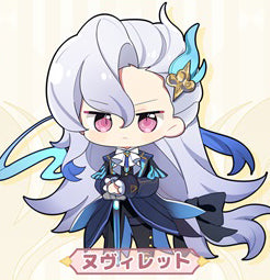 Genshin Impact Double Sided Acrylic Keychain Charm Volume.20