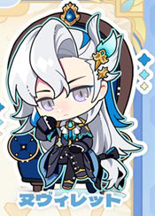 Genshin Impact Double Sided Acrylic Keychain Charm Volume.21