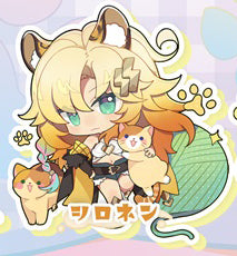 Genshin Impact Double Sided Acrylic Keychain Charm Volume.33