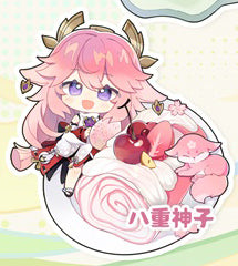 Genshin Impact Double Sided Acrylic Keychain Charm Volume.28