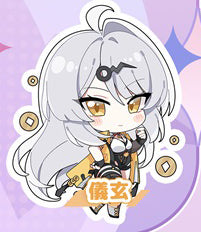 Zenless Zone Zero ZZZ Double-sided Acrylic Keychain Charm Volume.9