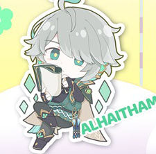 Genshin Impact Double Sided Acrylic Keychain Charm Volume.17