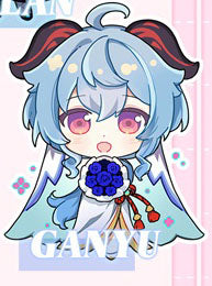 Genshin Impact Double Sided Acrylic Keychain Charm Volume.11