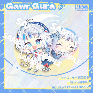 Hololive Vtuber Doujin Double-sided Acrylic Keychain Charm Volume.17