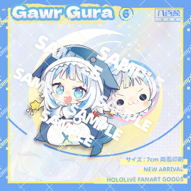 Hololive Vtuber Doujin Double-sided Acrylic Keychain Charm Volume.17