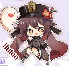 Genshin Impact Double Sided Acrylic Keychain Charm Volume.14