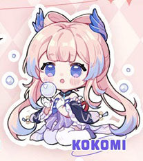 Genshin Impact Double Sided Acrylic Keychain Charm Volume.19