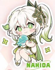 Genshin Impact Double Sided Acrylic Keychain Charm Volume.19