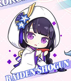 Genshin Impact Double Sided Acrylic Keychain Charm Volume.12