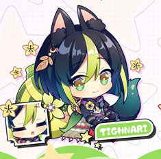 Genshin Impact Double Sided Acrylic Keychain Charm Volume.9