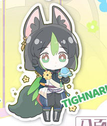 Genshin Impact Double Sided Acrylic Keychain Charm Volume.17