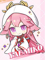 Genshin Impact Double Sided Acrylic Keychain Charm Volume.12