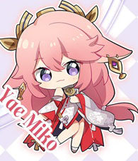 Genshin Impact Double Sided Acrylic Keychain Charm Volume.14