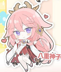 Genshin Impact Double Sided Acrylic Keychain Charm Volume.16