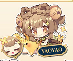 Genshin Impact Double Sided Acrylic Keychain Charm Volume.10