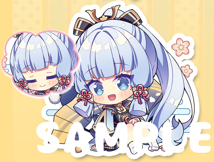 Genshin Impact Double Sided Acrylic Keychain Charm Volume.7