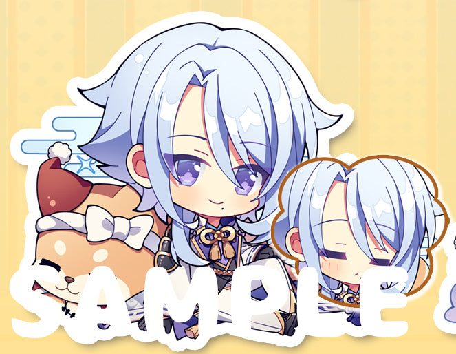 Genshin Impact Double Sided Acrylic Keychain Charm Volume.7