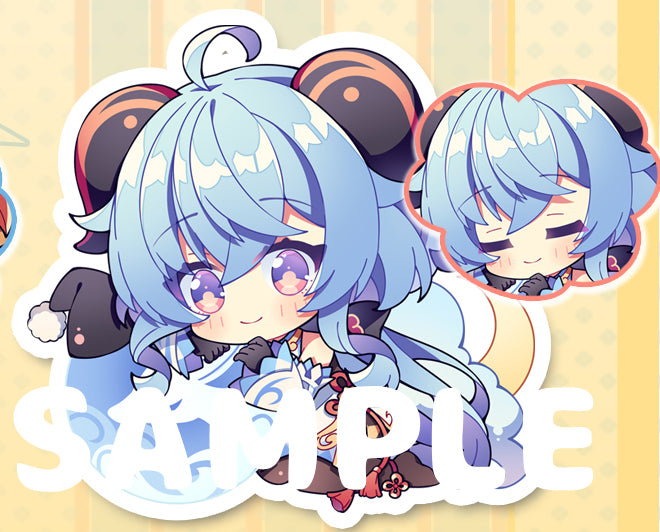 Genshin Impact Double Sided Acrylic Keychain Charm Volume.7