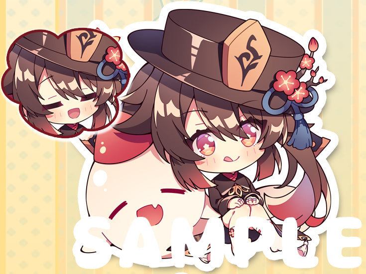 Genshin Impact Double Sided Acrylic Keychain Charm Volume.7
