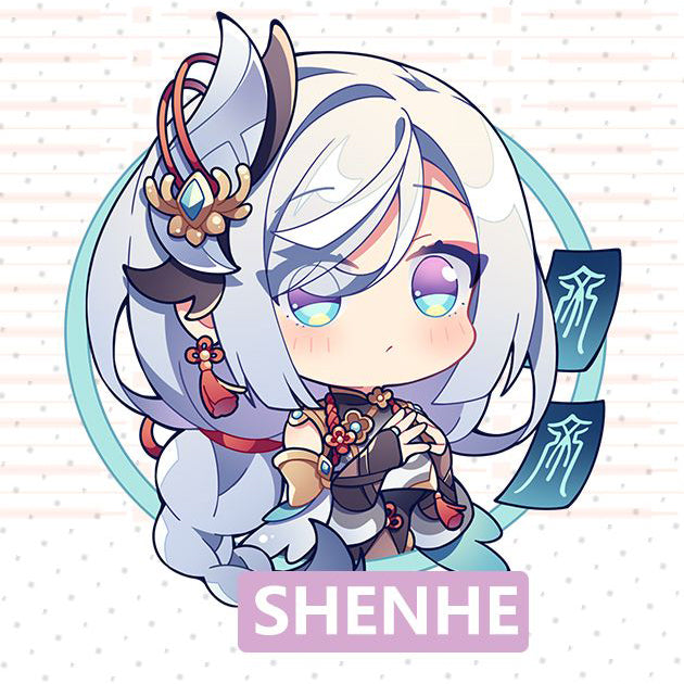 Genshin Impact Double Sided Acrylic Keychain Charm Volume.3