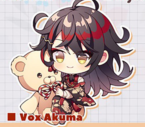 Nijisanji EN Luxiem Vtuber Doujin Double Sided Acrylic Keychain Charm Volume.2