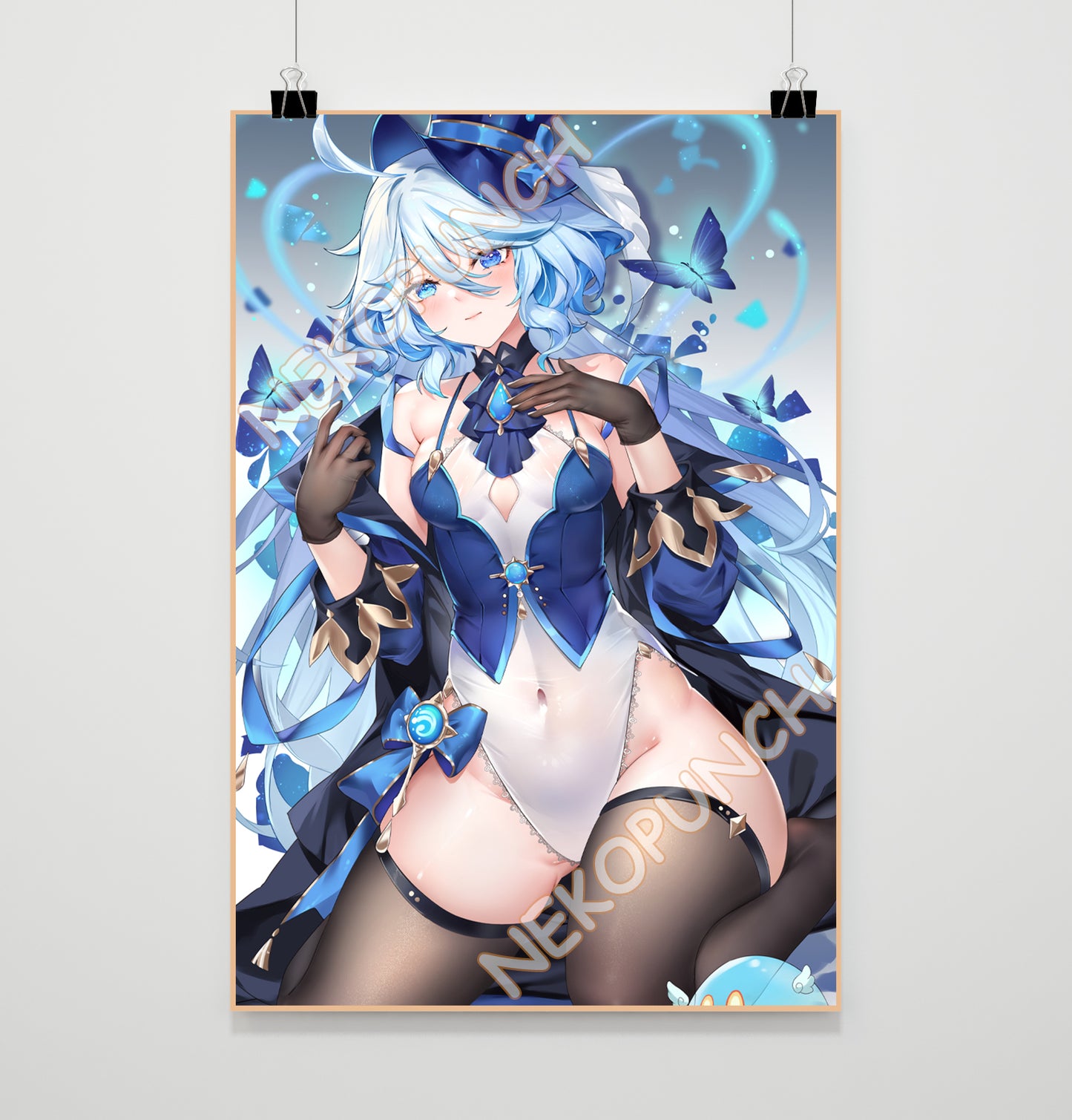 Genshin Impact Premium Poster Furina by Melailai