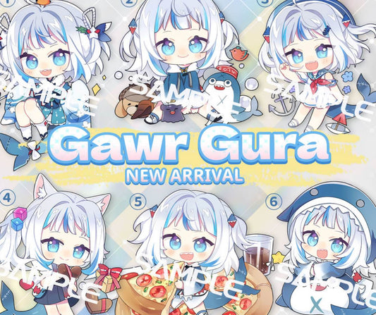 Hololive Vtuber Doujin Double-sided Acrylic Keychain Charm Volume.17
