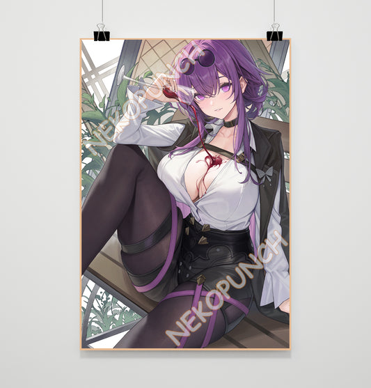 Honkai Star Rail Premium Poster Kafka by XianYuMiaoCAT