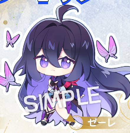 Honkai Star Rail Double-sided Acrylic Keychain Charm Kafka/Luocha/Seele/Silver Wolf/Tingyun/Yanqing Volume.2