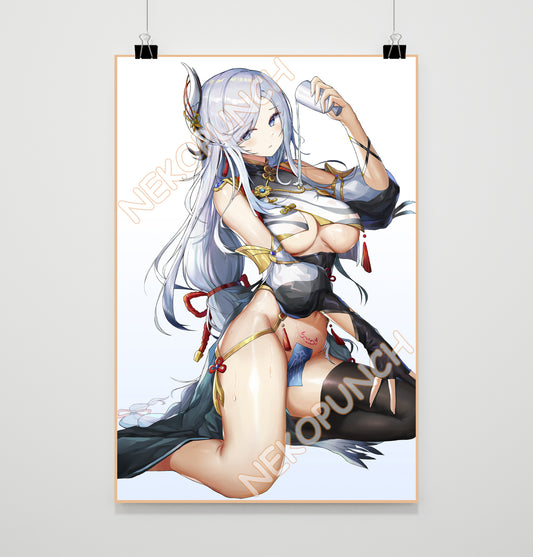 Genshin Impact Premium Poster Shenhe by Kiriko