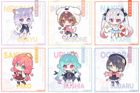 Hololive Vtuber Doujin Double-sided Acrylic Keychain Charm Volume.12