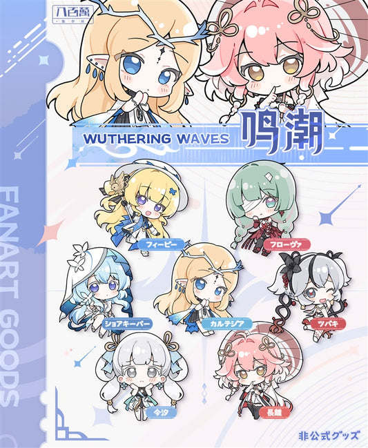 Wuthering Waves Double-sided Acrylic Keychain Charm Volume.3 (Pre-order)