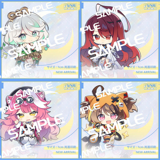 Hololive Vtuber Doujin Double-sided Acrylic Keychain Charm Volume.20