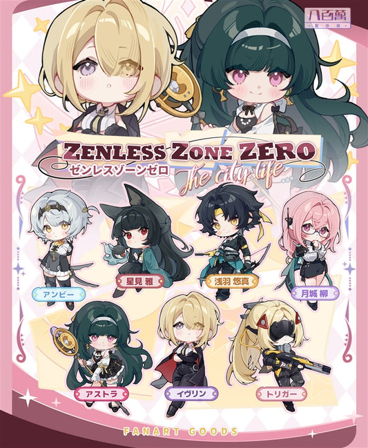 Zenless Zone Zero ZZZ Double-sided Acrylic Keychain Charm Volume.6