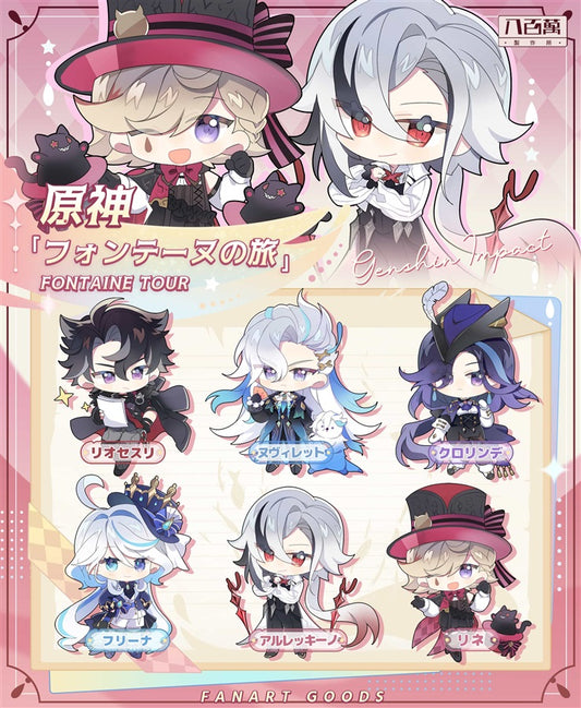 Genshin Impact Double Sided Acrylic Keychain Charm Volume.23