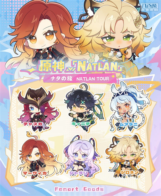 Genshin Impact Double Sided Acrylic Keychain Charm Volume.32
