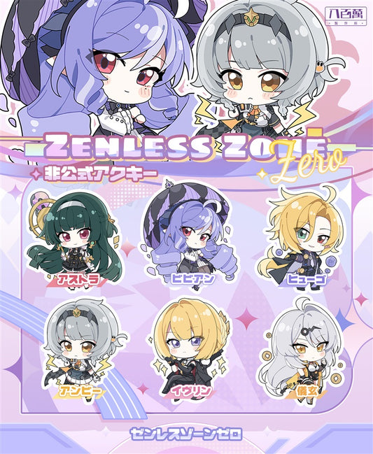 Zenless Zone Zero ZZZ Double-sided Acrylic Keychain Charm Volume.9