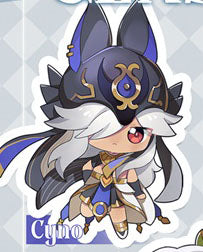 Genshin Impact Double Sided Acrylic Keychain Charm Volume.15