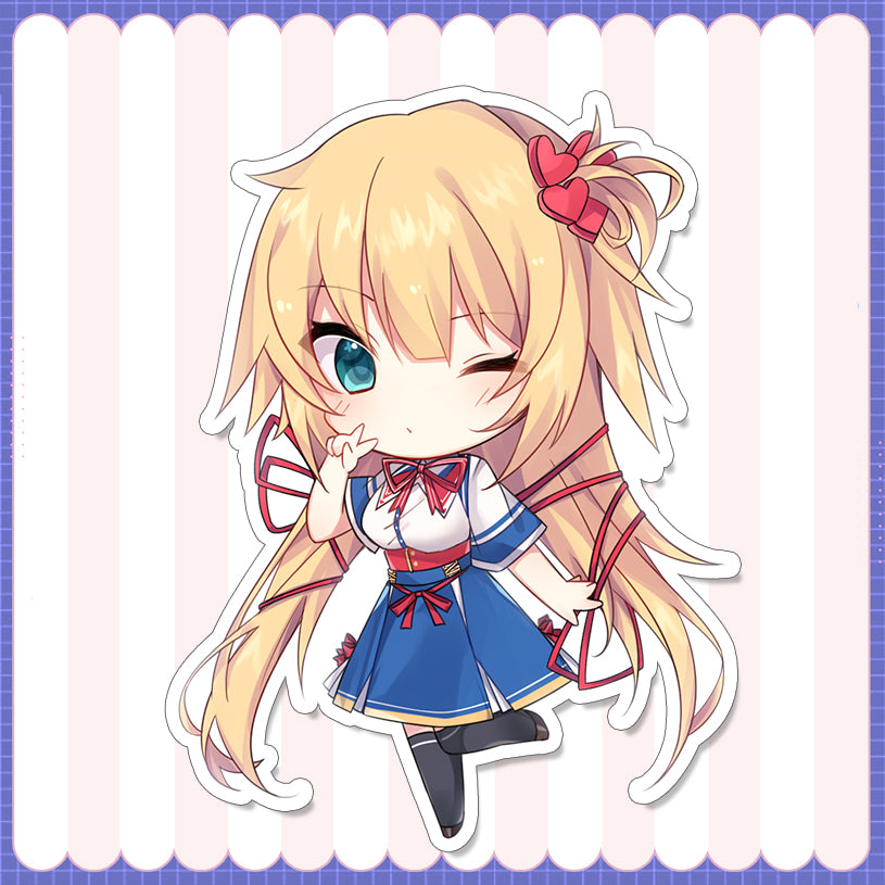 Hololive Vtuber Doujin Double-sided Acrylic Keychain Charm Volume.2