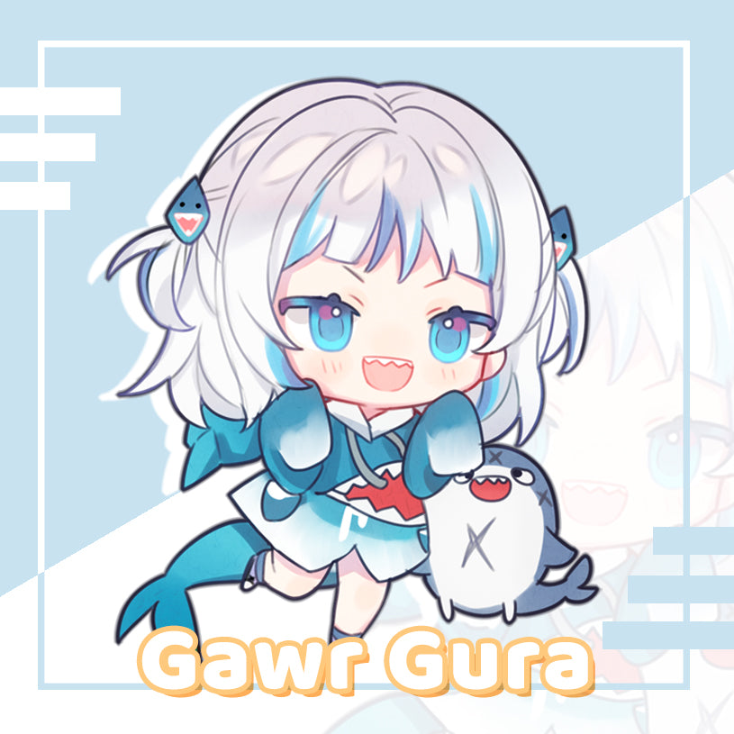 Hololive Vtuber Doujin Double-sided Acrylic Keychain Charm Volume.6