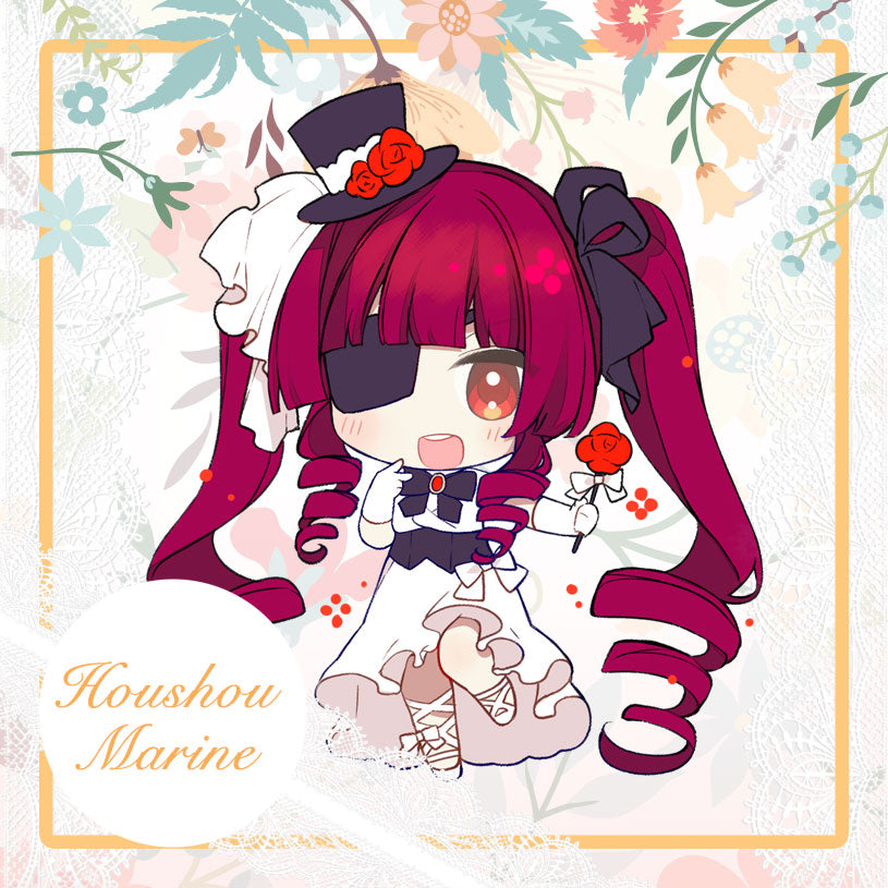 Hololive Vtuber Doujin Double-sided Acrylic Keychain Charm Wedding Version Volume.1