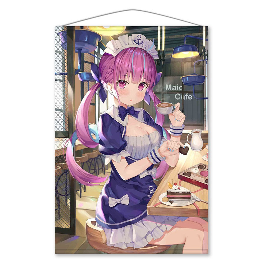 Hololive Vtuber Tapestry Wall Scroll Art Decoration B2 20 in x 28 in