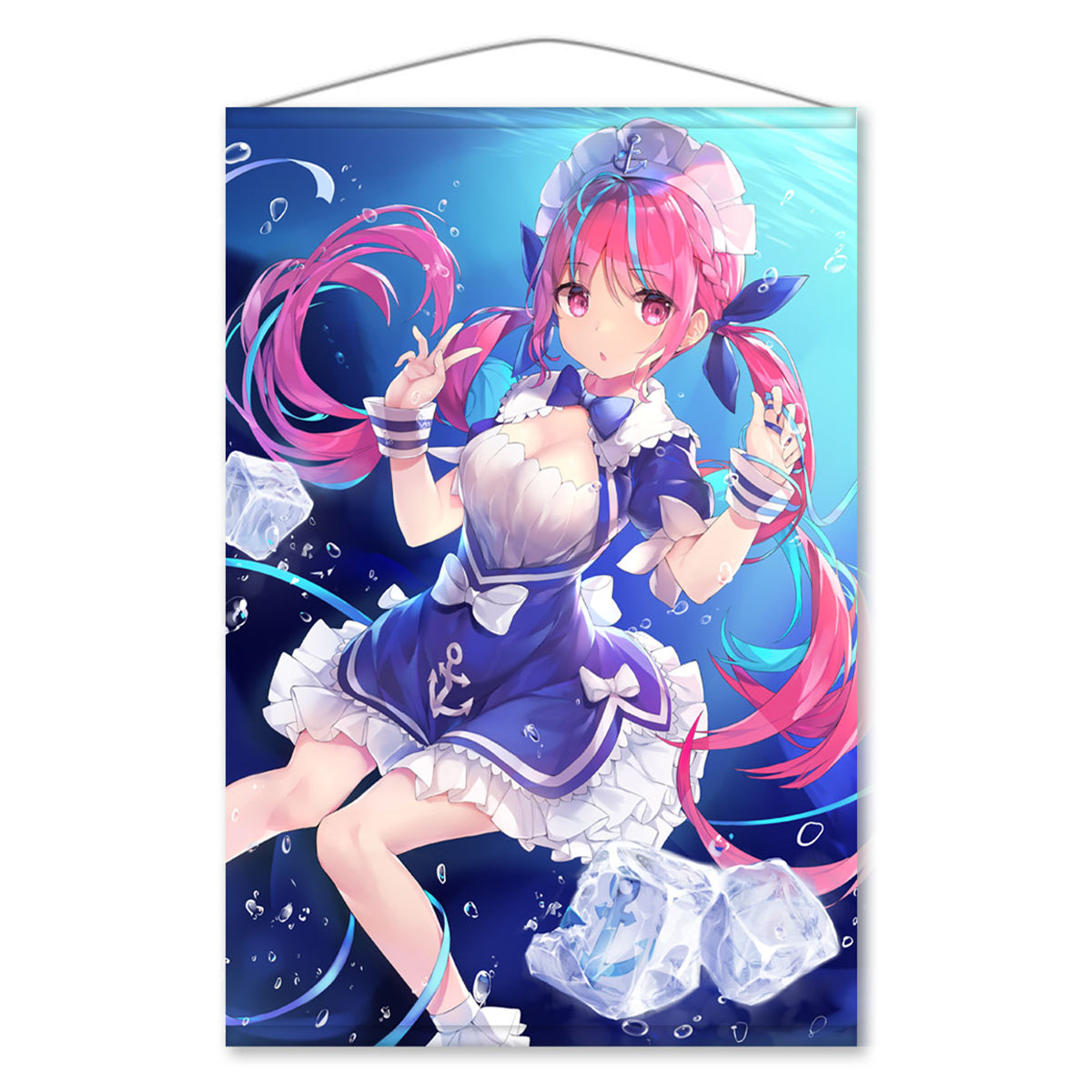 Hololive Vtuber Tapestry Wall Scroll Art Decoration B2 20 in x 28 in