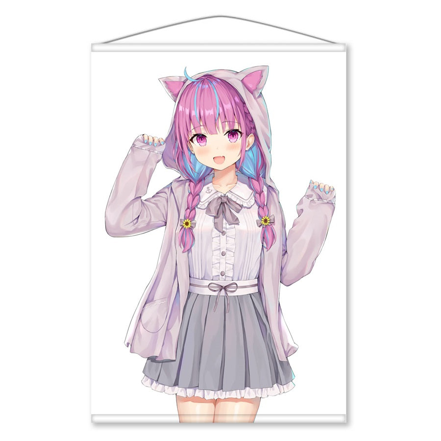 Hololive Vtuber Tapestry Wall Scroll Art Decoration B2 20 in x 28 in