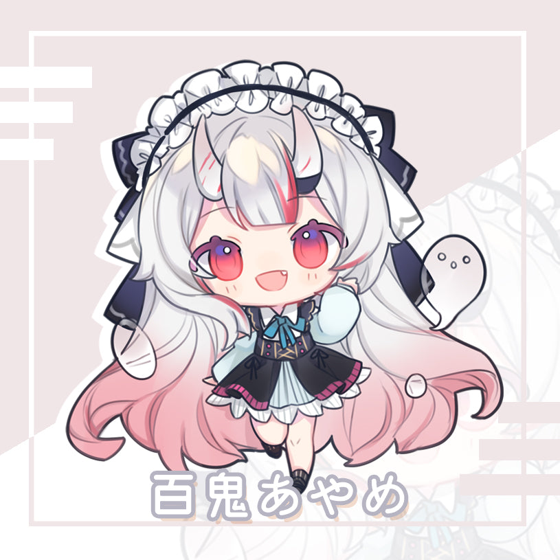 Hololive Vtuber Doujin Double-sided Acrylic Keychain Charm Volume.7